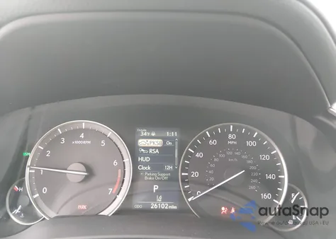 2022 Lexus Rx 350 z USA, uszkodzony, nr VIN 2T2HZMDA3NC321218